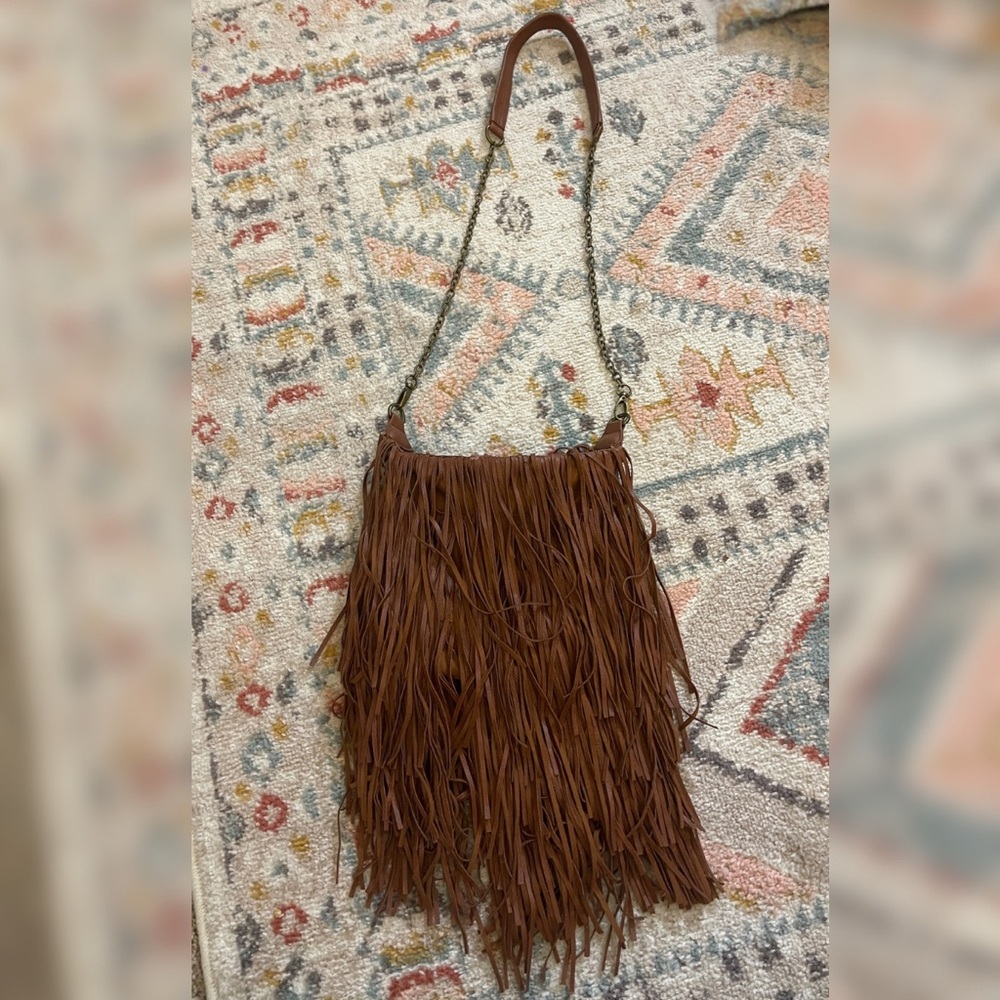 Boho Fringe Steve Madden Purse